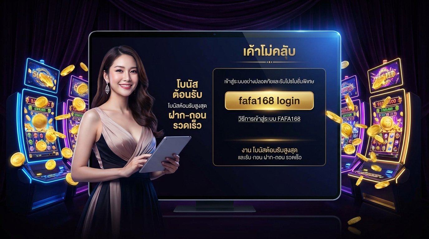 วิธีการเข้าสู่ระบบ FAFA168