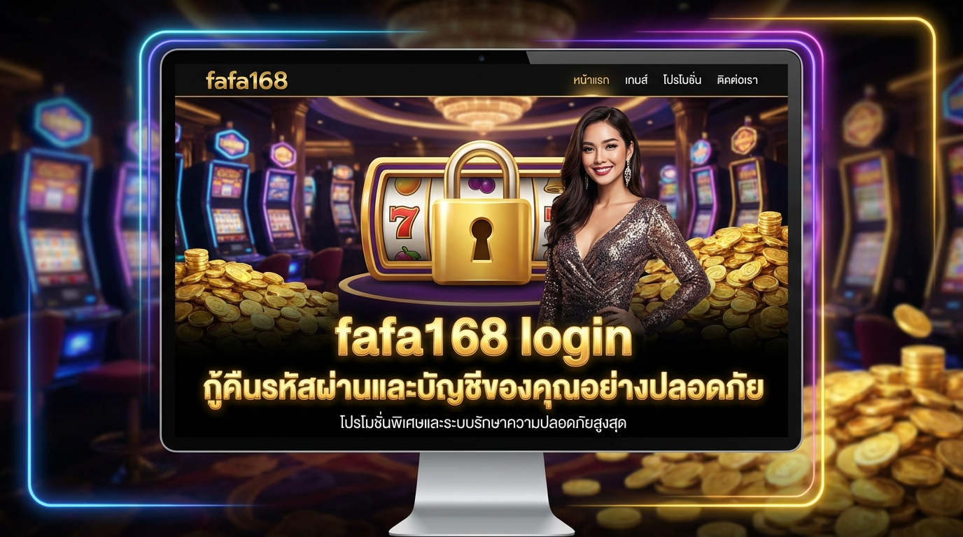 การรีเซ็ตรหัสผ่านและการกู้คืนบัญชี